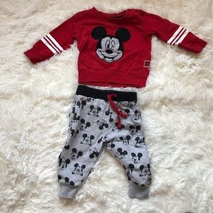 Mickey Mouse Sweatshirt Sweatpants Set